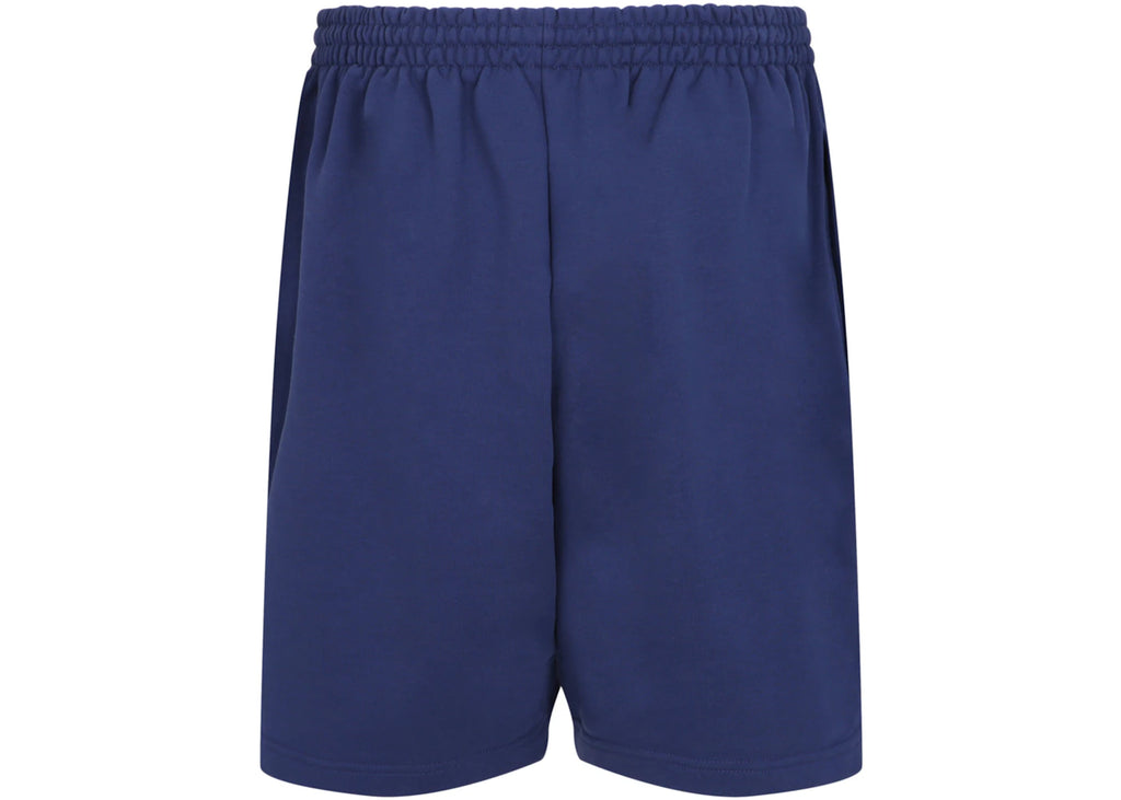 BALENCIAGA POLITICAL CAMPAIGN SWEATSHORTS BLUE