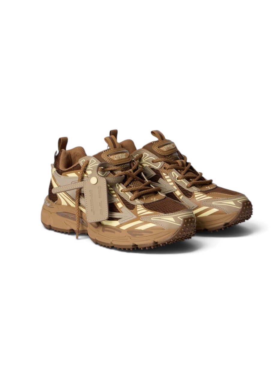 OFF WHITE BE RIGHT BACK DARK BROWN CREAM