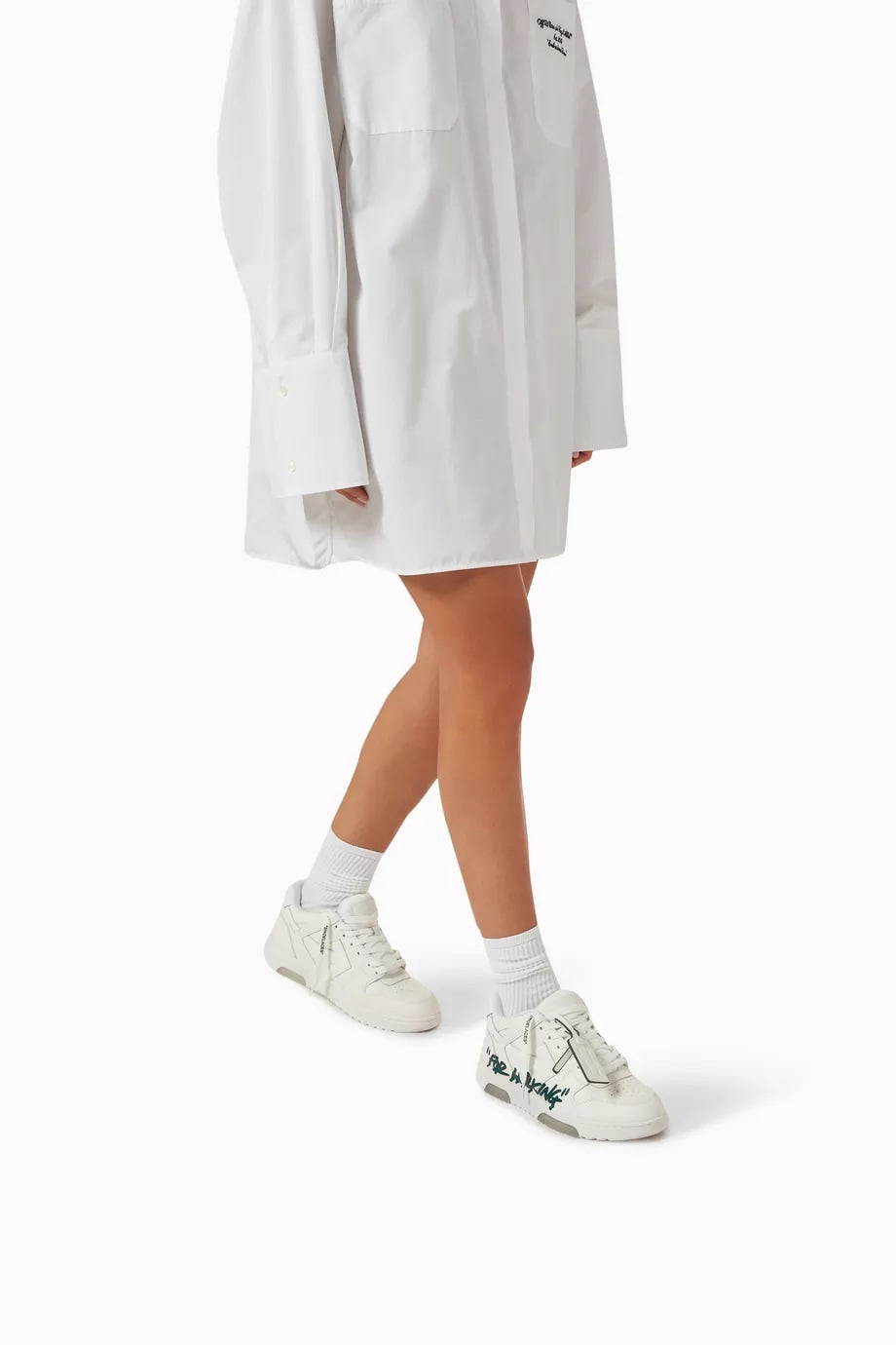 OFF WHITE OUT OF OFFICE FOR WALKING WHITE GREEN