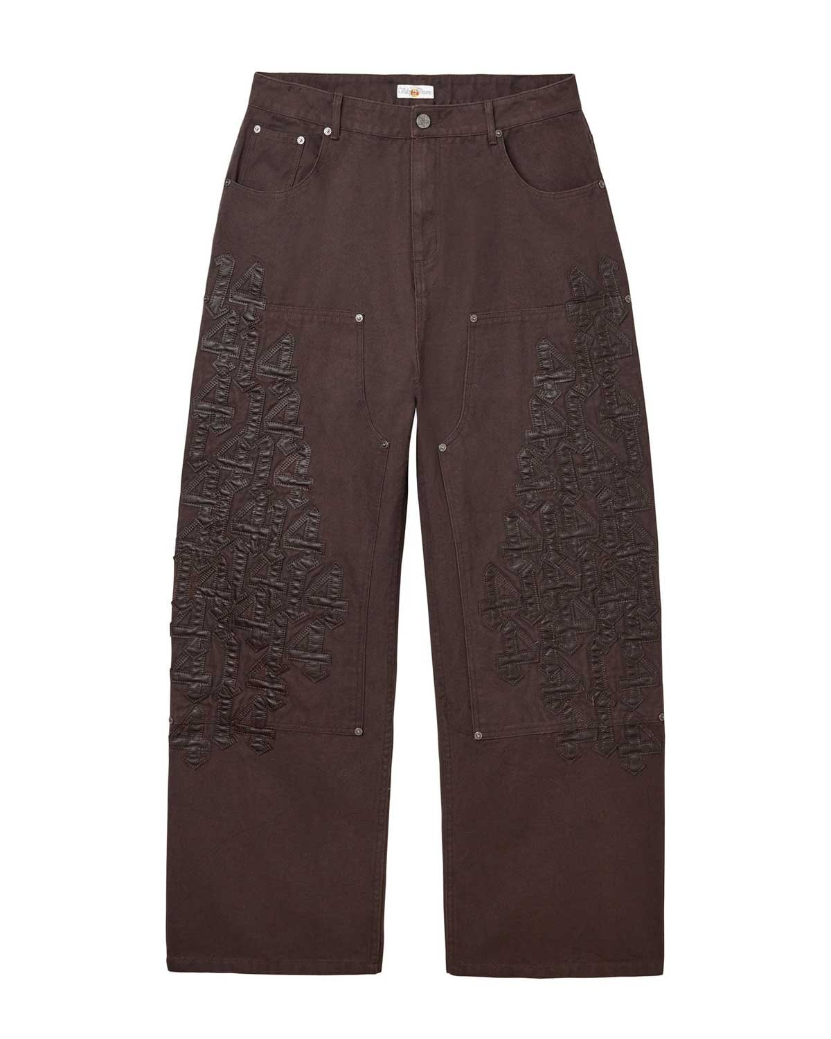 VALLEY CHARLIE DENIM BROWN PANTS