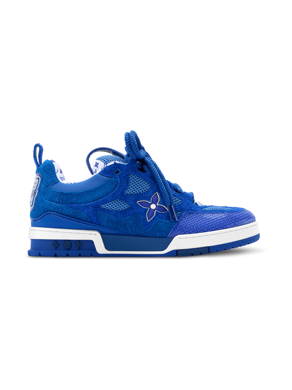 LOUIS VUITTON LV SKATE BLUE SUEDE