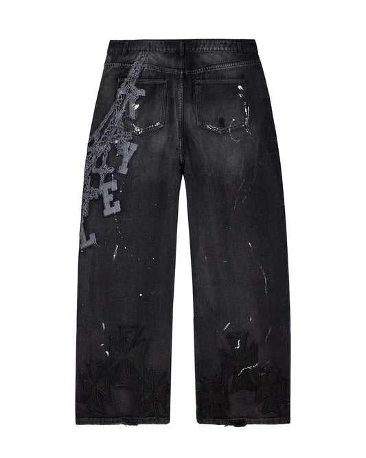 VALLEY CHAIN PAINTERS JEANS