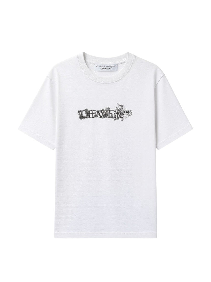 OFF WHITE HERALDIC ARROW SLIM T-SHIRT WHITE