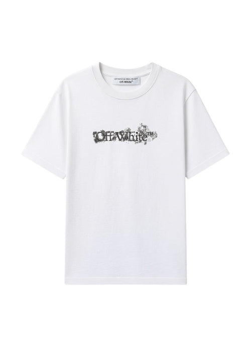 OFF WHITE HERALDIC ARROW SLIM T-SHIRT WHITE