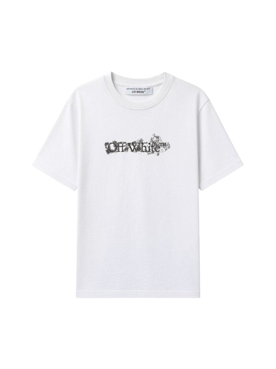 OFF WHITE HERALDIC ARROW SLIM T-SHIRT WHITE
