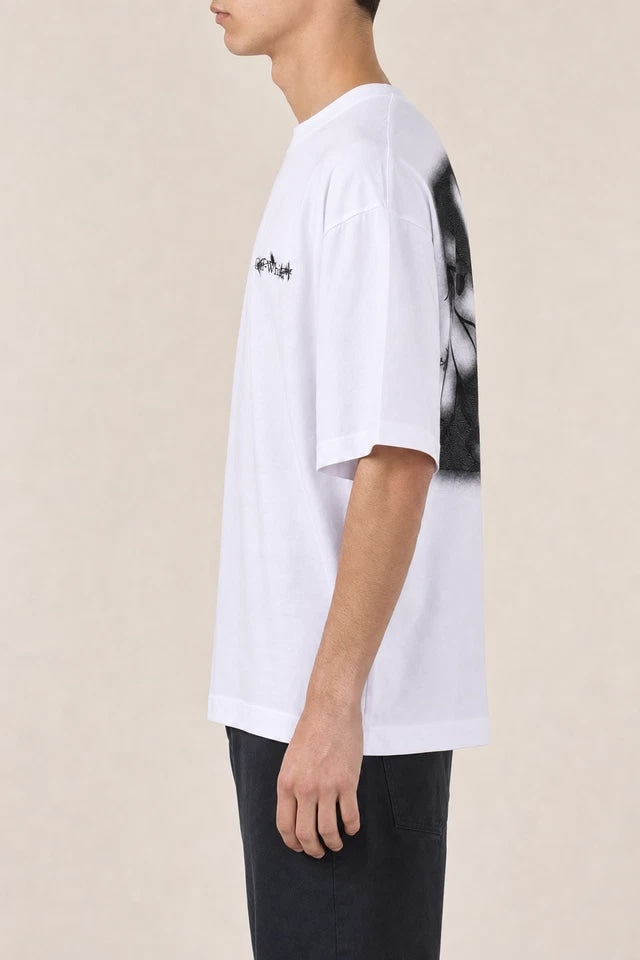 OFF WHITE FLOWER ARROW T-SHIRT WHITE