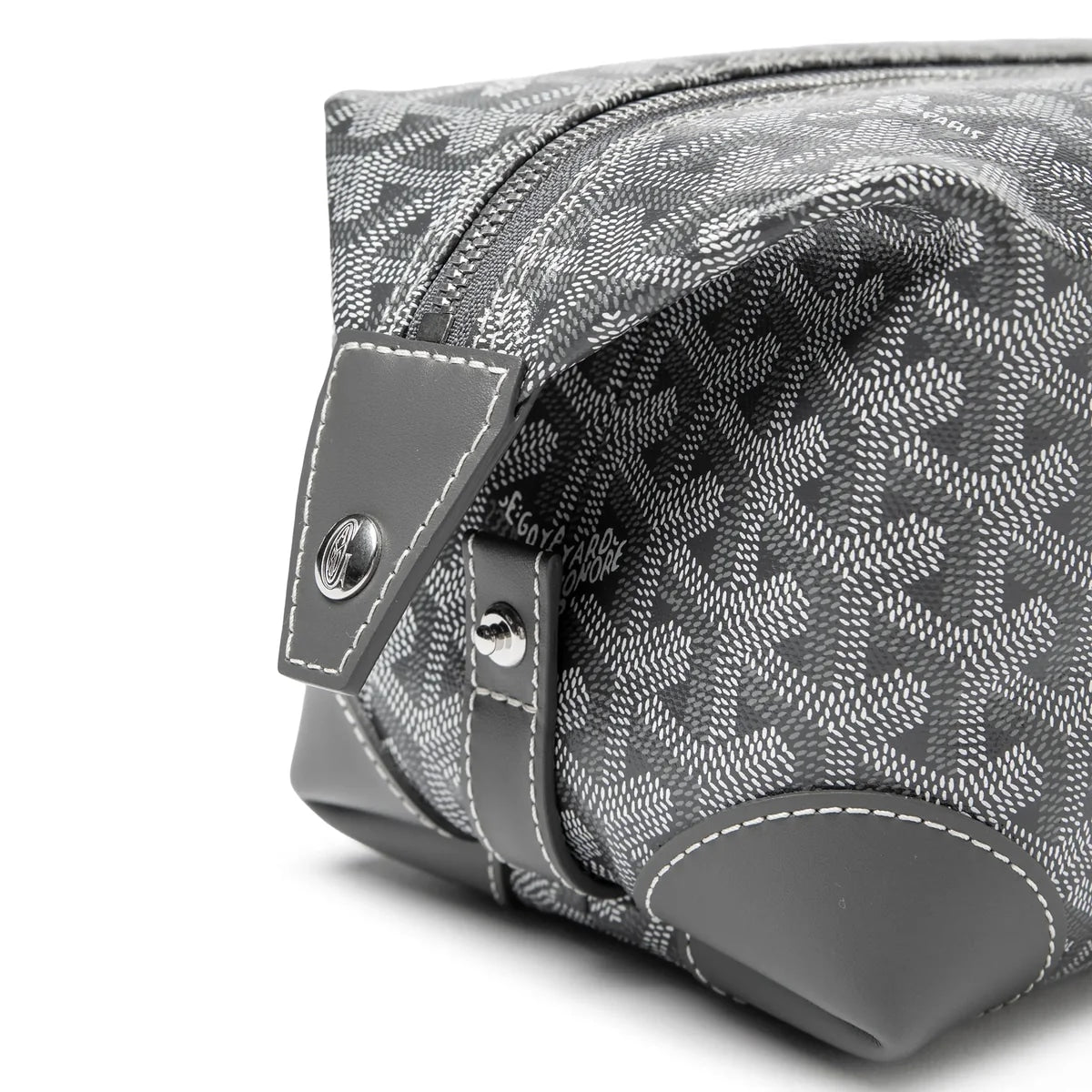 GOYARD BOEING 25 TOILET BAG GREY
