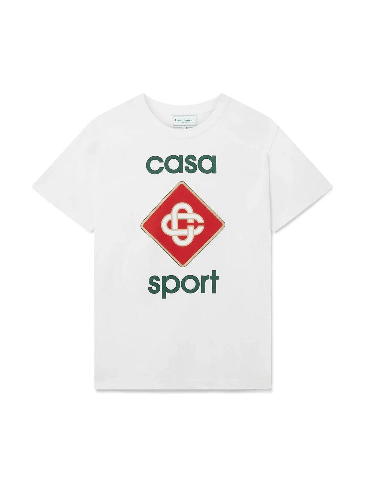 CASABLANCA CASA SPORT T SHIRT WHITE