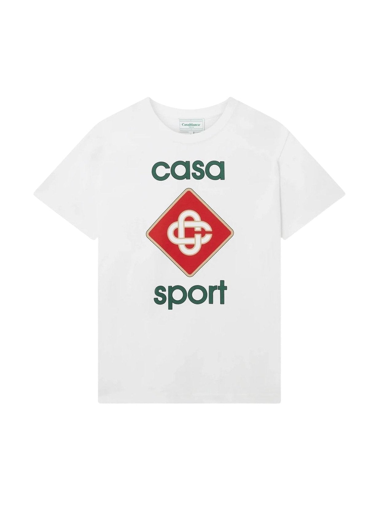 CASABLANCA CASA SPORT T SHIRT WHITE
