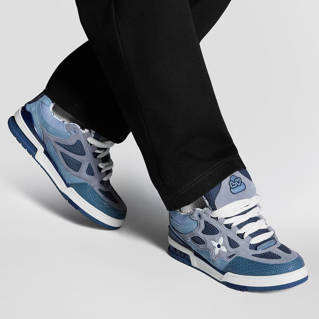 LOUIS VUITTON SKATE GREY BLUE