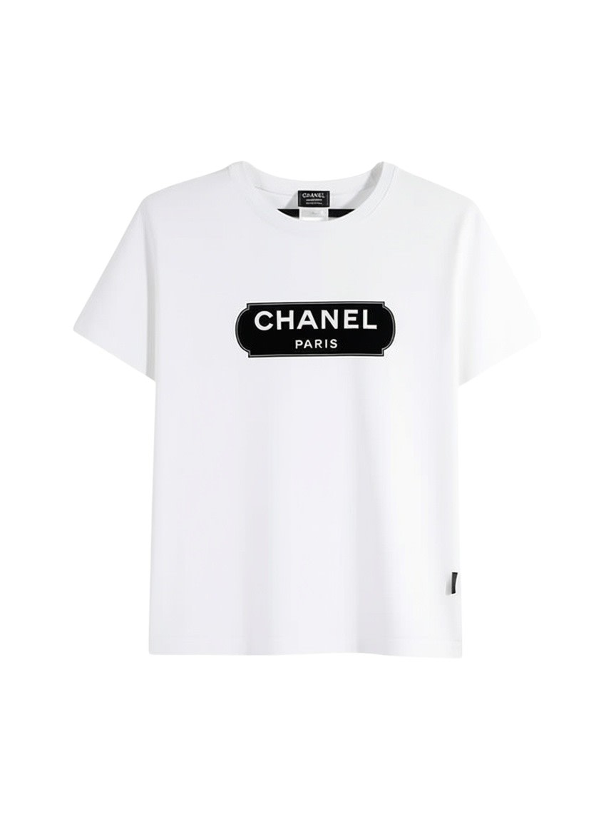 CHANEL PARIS WHITE TEE