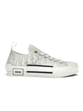 DIOR B23 OBLIQUE WHITE SNEAKERS LOW
