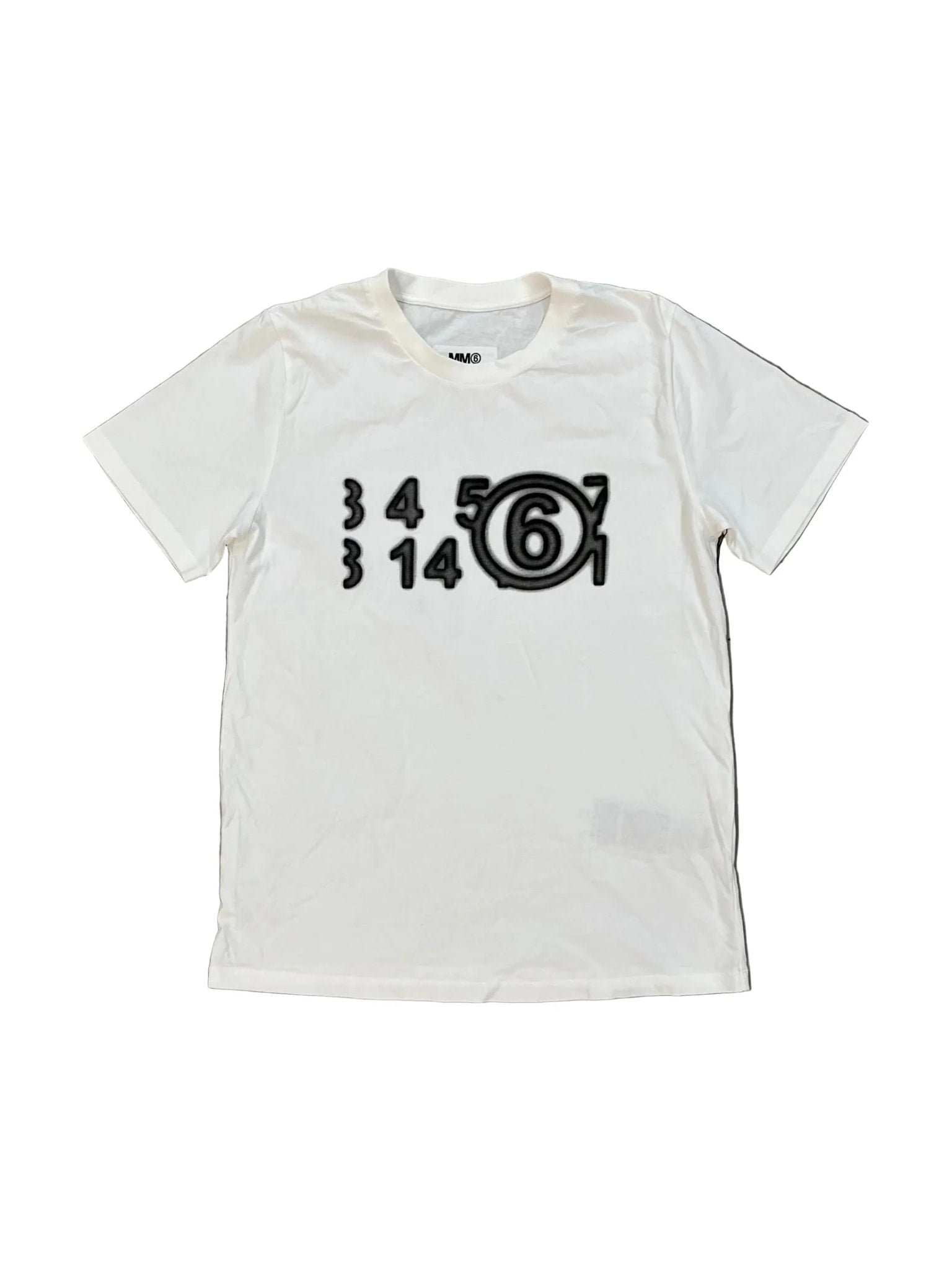 MAISON MARGIELA MM6 WHITE T SHIRT