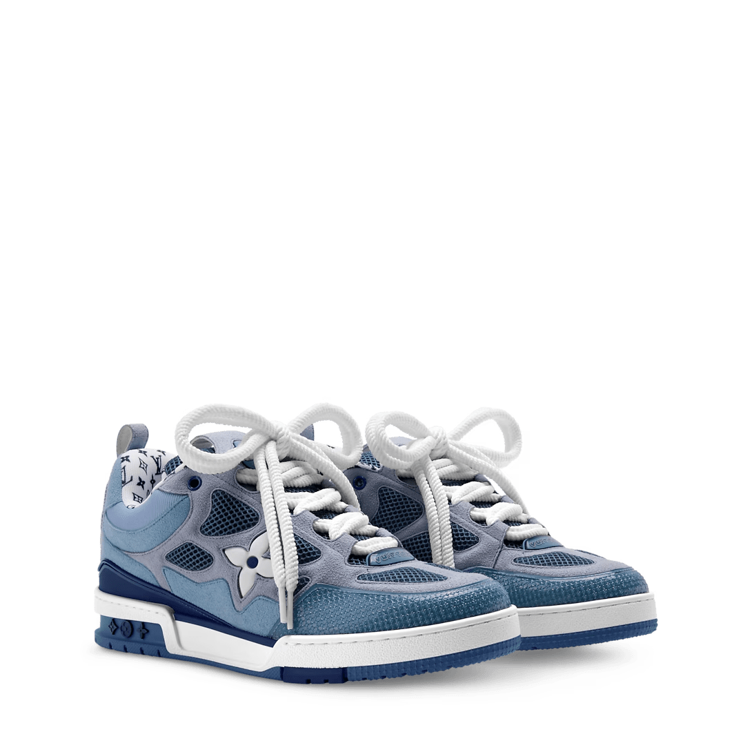LOUIS VUITTON SKATE GREY BLUE