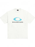 BALENCIAGA WHITE LOOP SPORTS ICON T-SHIRT