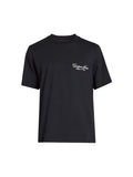 AMIRI CHATEAU SCRIPT BLACK T-SHIRT 