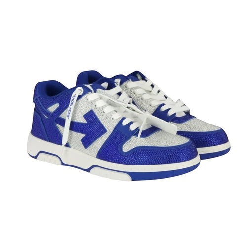 OFF WHITE OUT OF OFFICE CRYSTAL EMBELLISHED NAVY WHITE