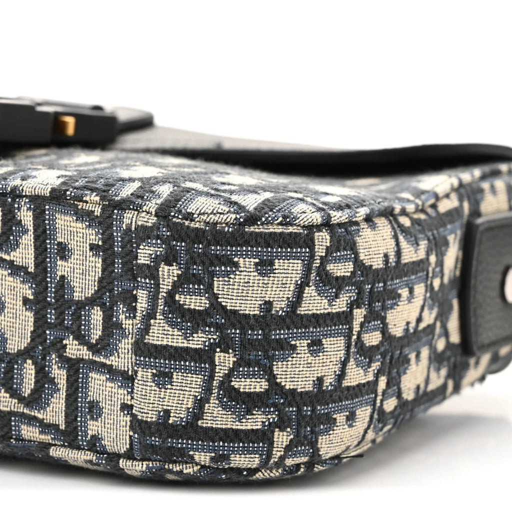 DIOR SADDLE MESSENGER BAG OBLIQUE JACQUARD