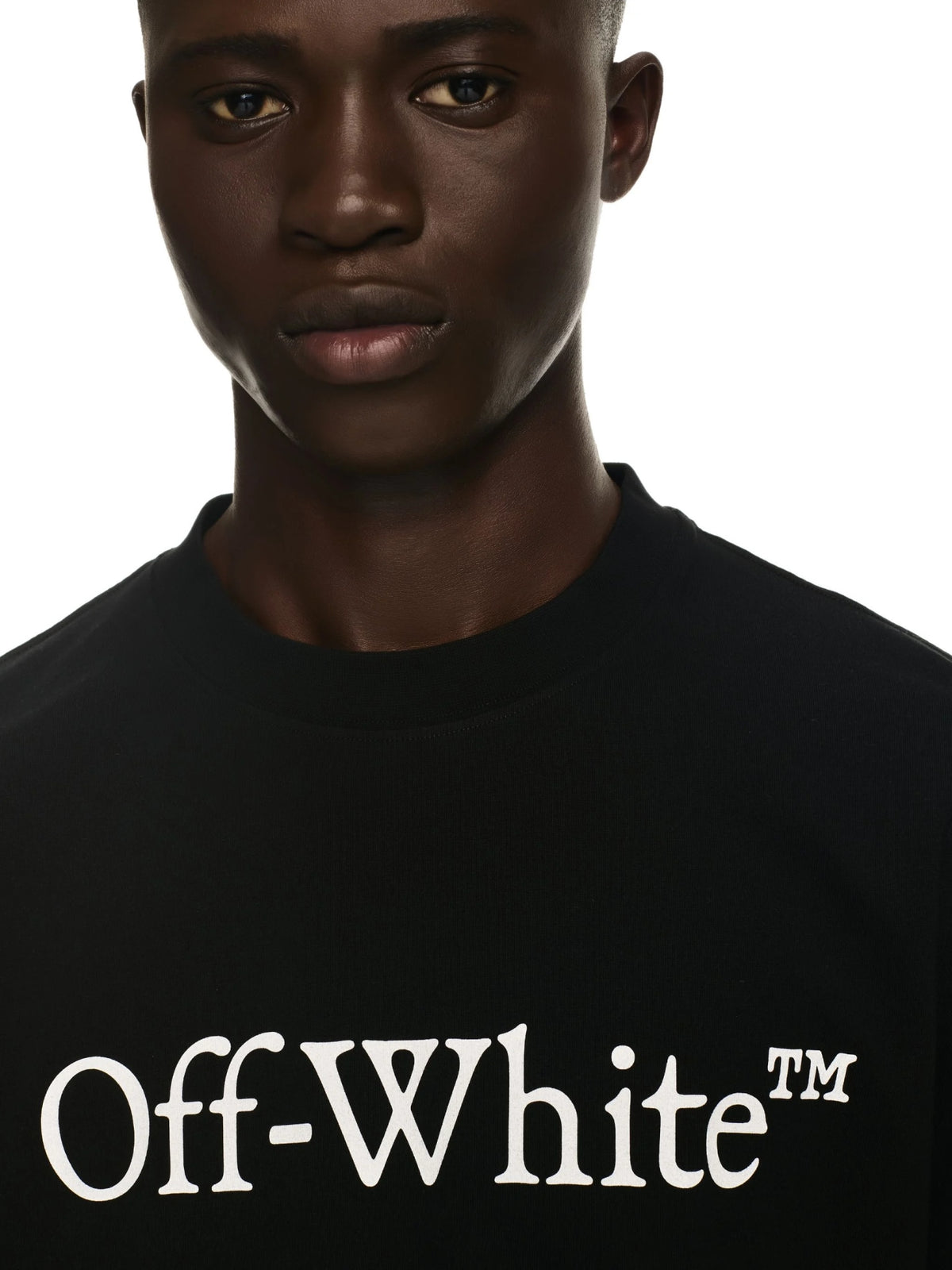OFF WHITE BOOKISH CREWNECK BLACK