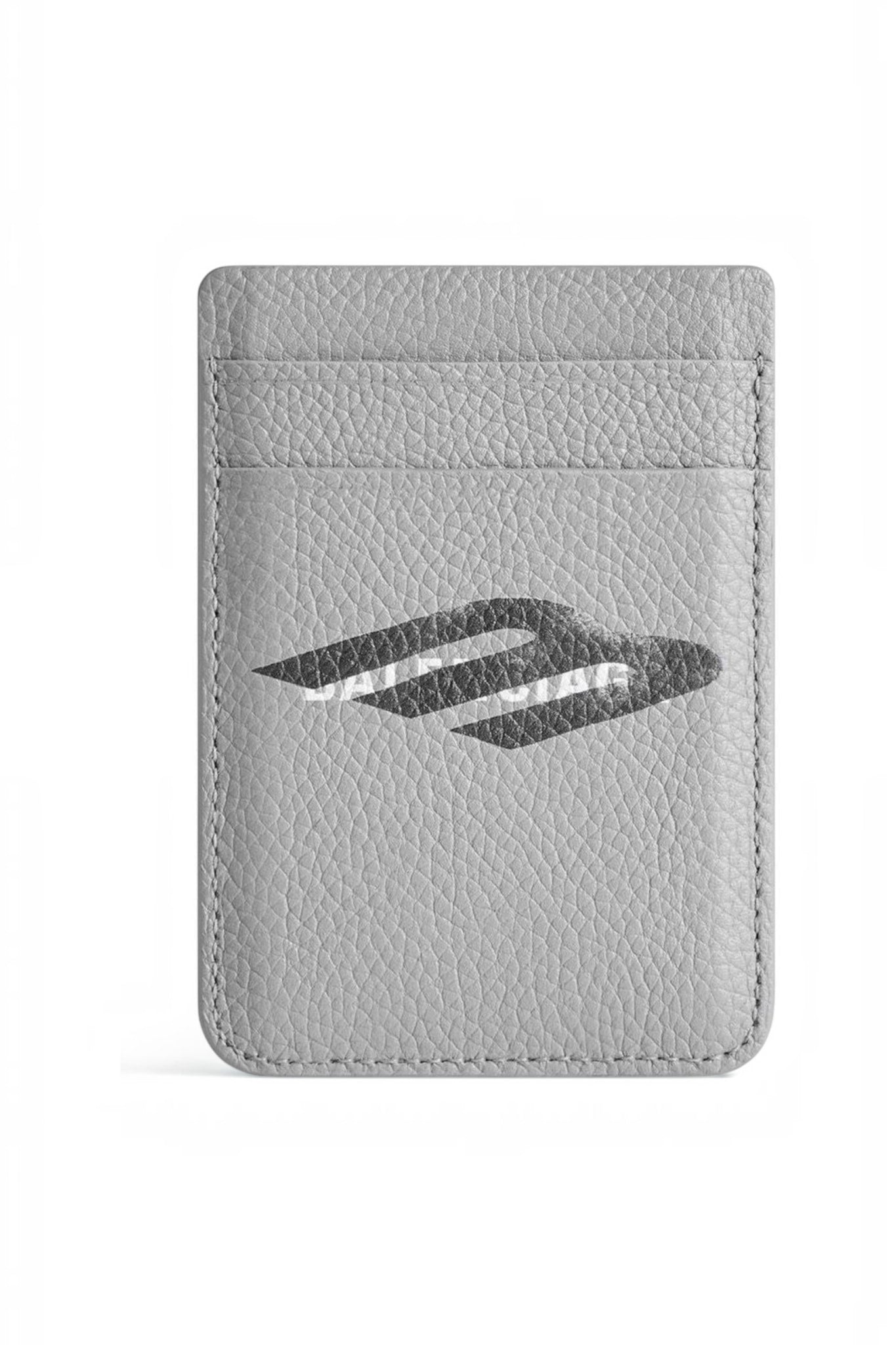 BALENCIAGA CASH MAGNET CARD HOLDER GREY