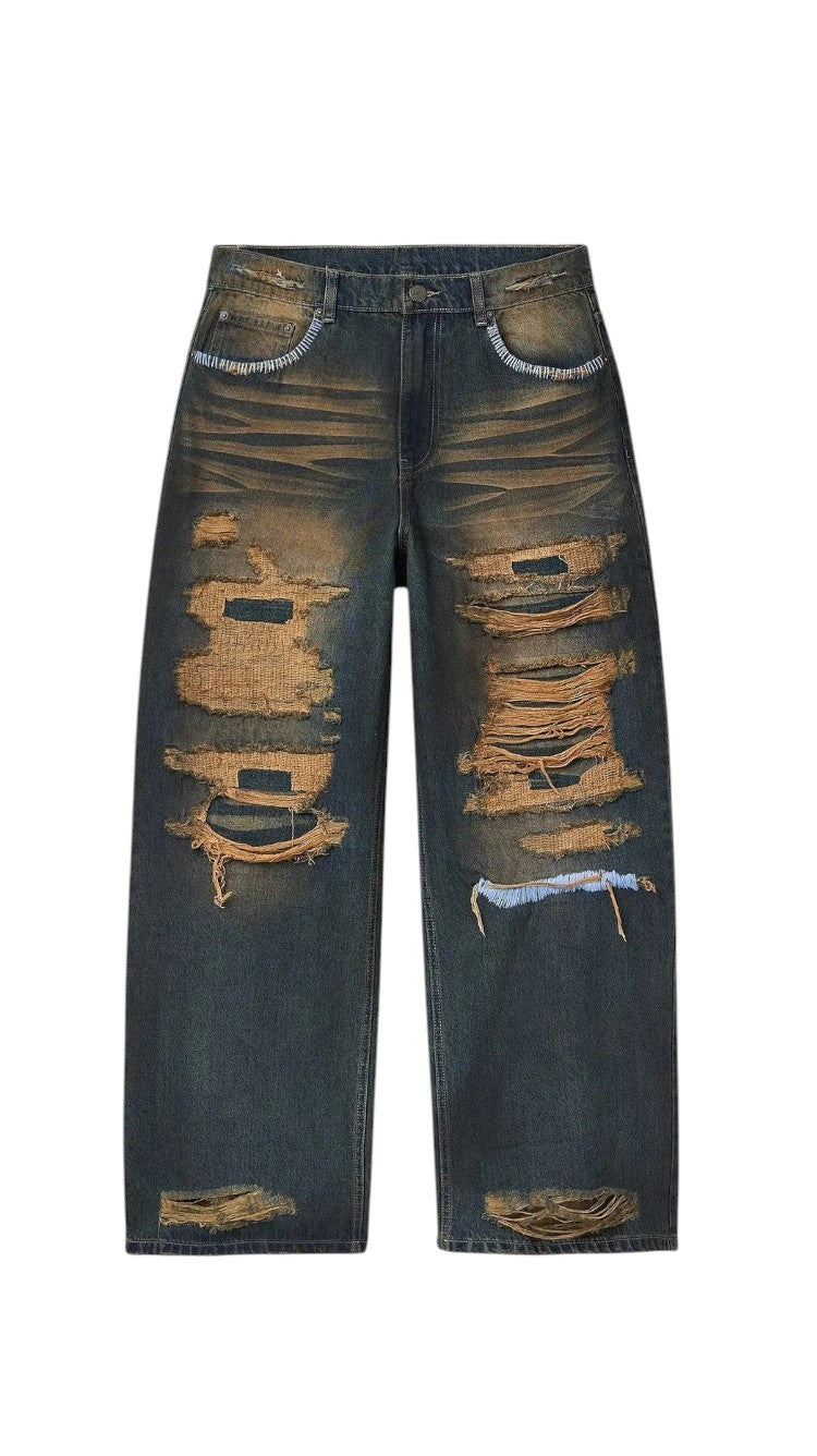VALLEY THRASHED DENIM BLUE WASH