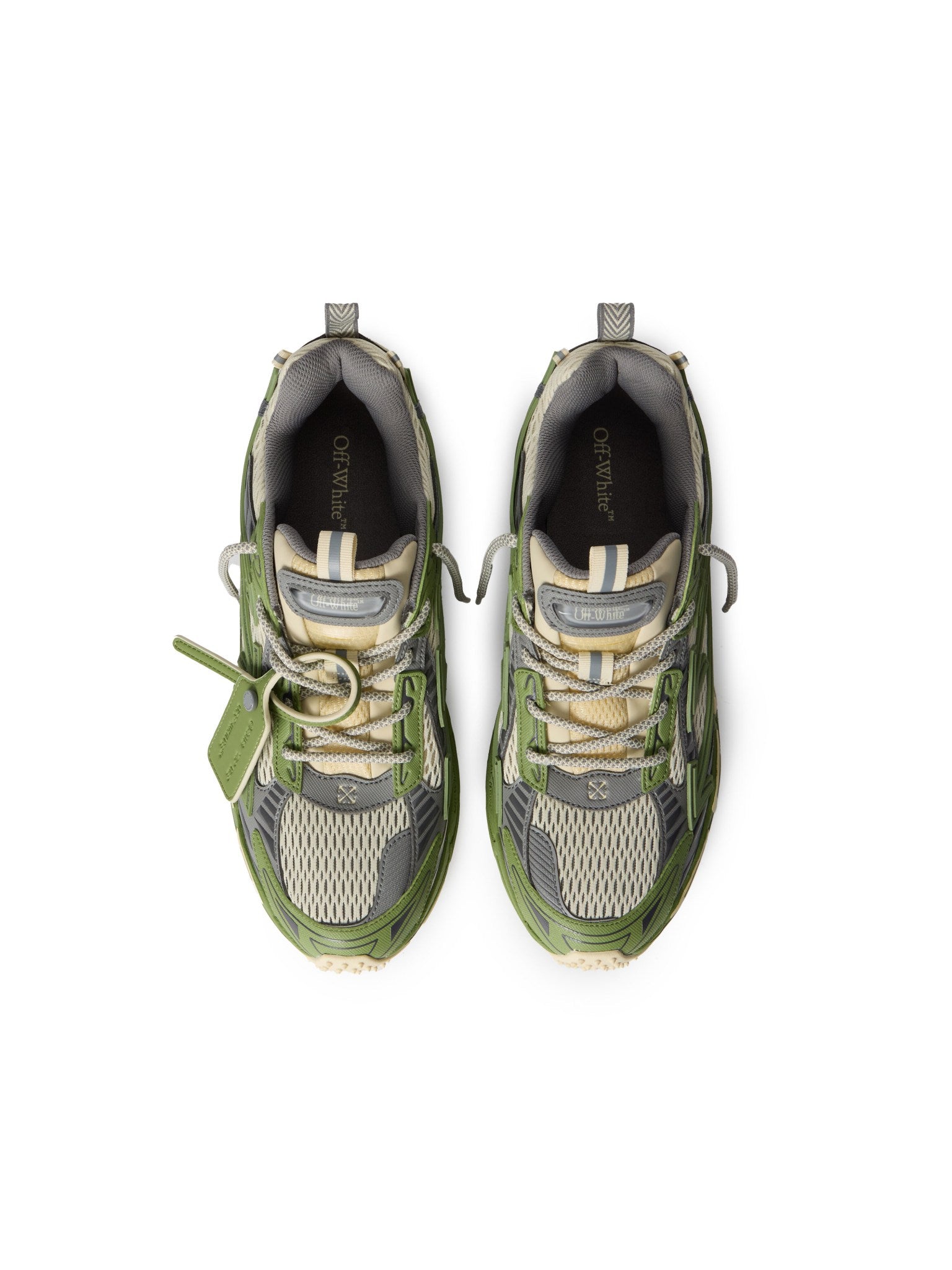 OFF WHITE BE RIGHT BACK GREEN SAND