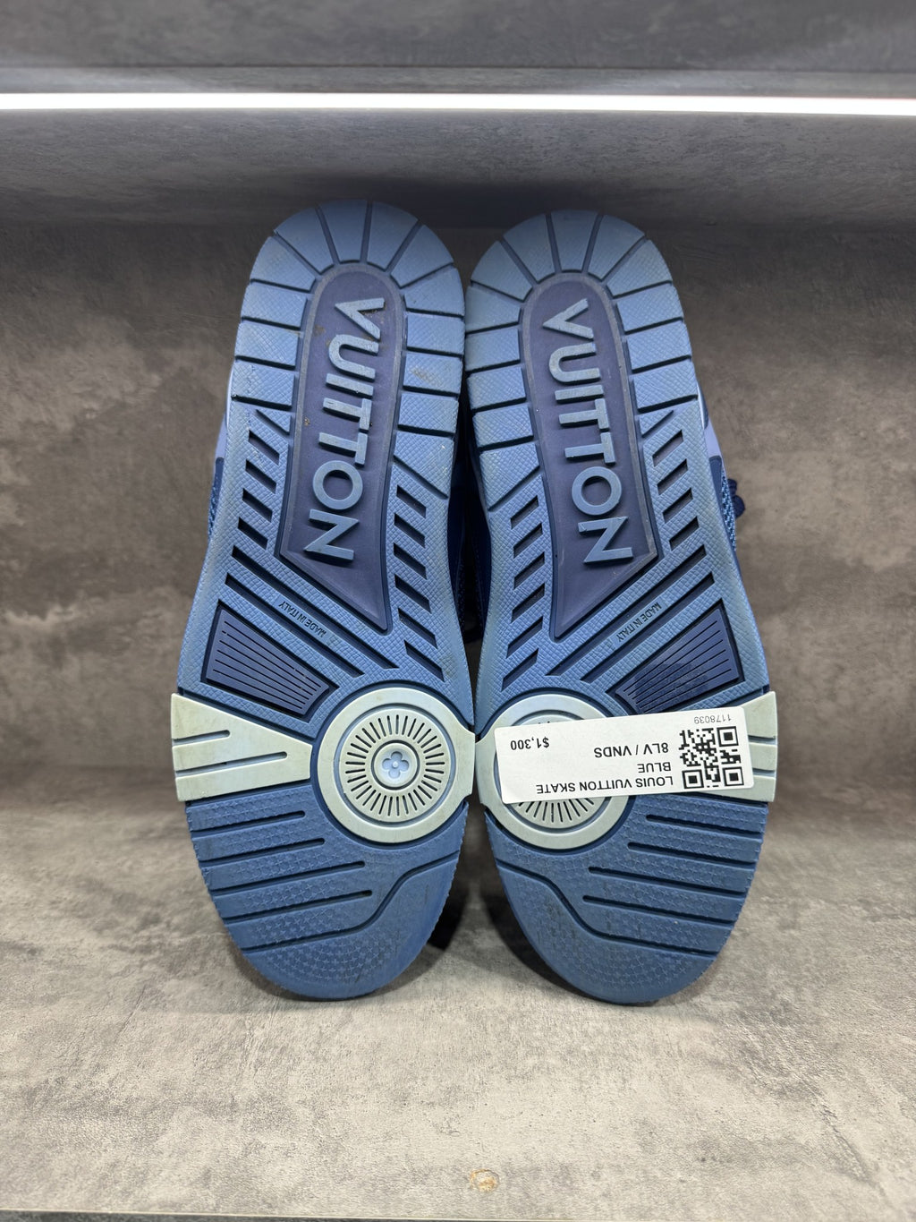 LOUIS VUITTON SKATE BLUE
