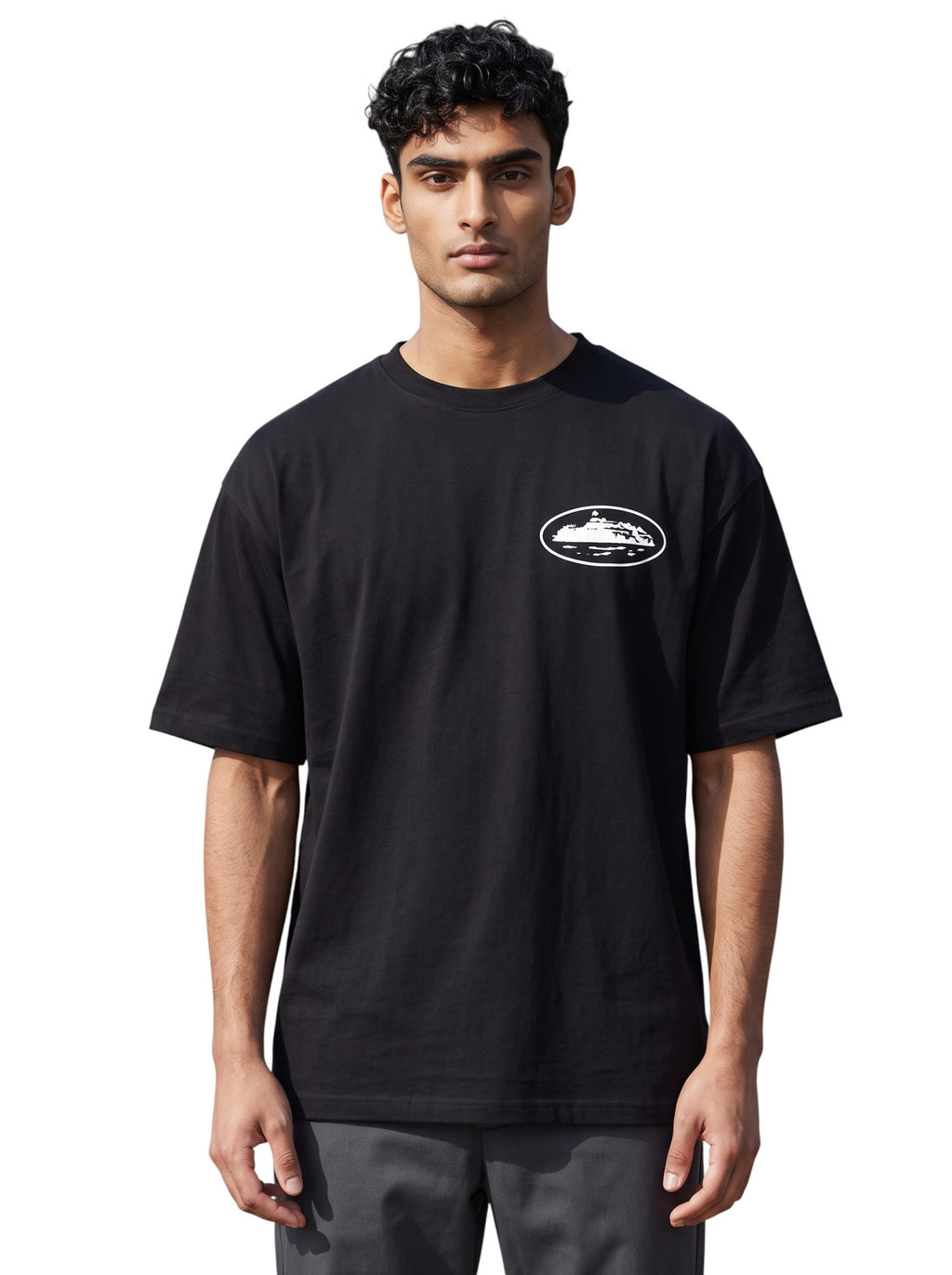 CORTEIZ OG ISLAND T-SHIRT BLACK