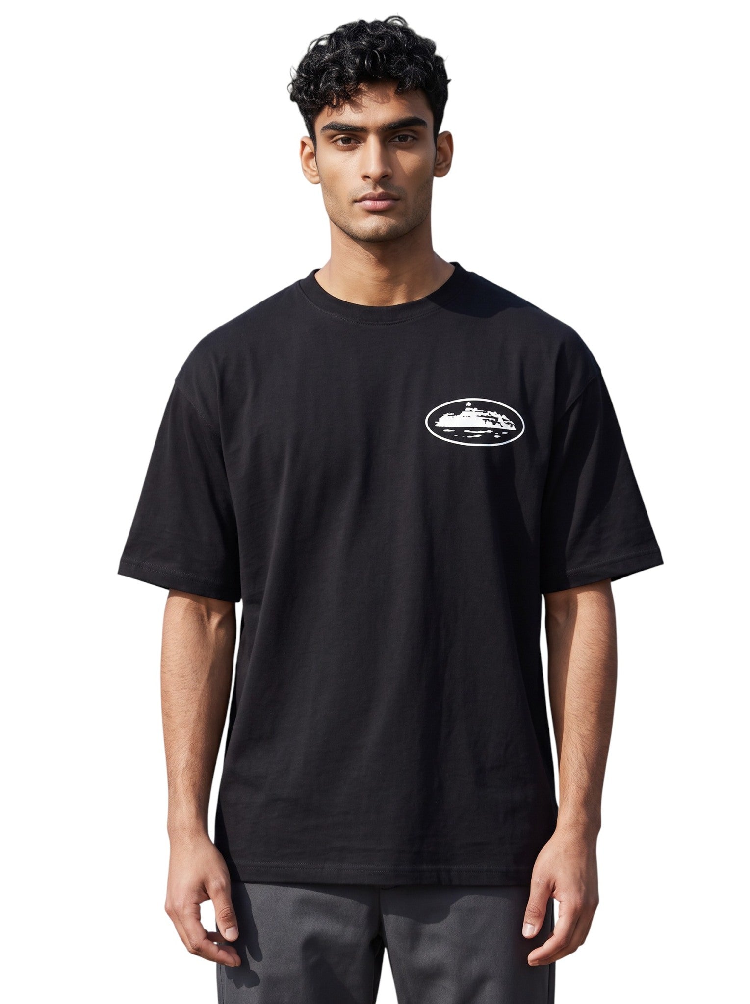 CORTEIZ OG ISLAND T-SHIRT BLACK