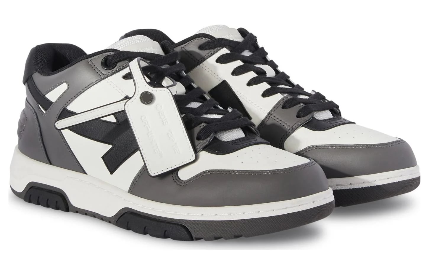 OFF WHITE OUT OF OFFICE DARK GREY BLACK