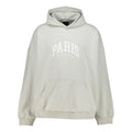 BALENCIAGA PARIS MOON OVERSIZED HOODIE BEIGE