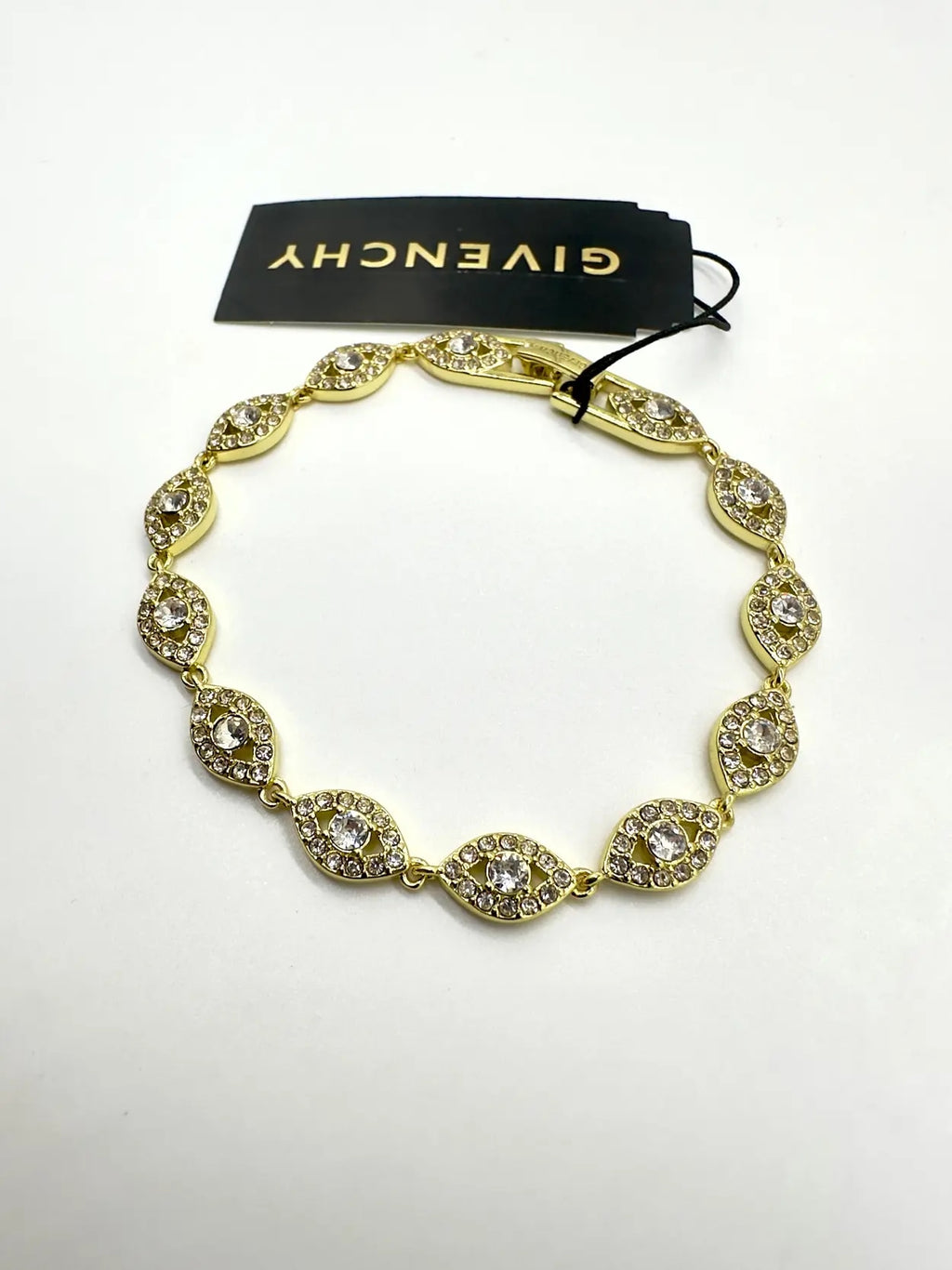 GIVENCHY BRACELET GOLD FLEX CRYSTAL