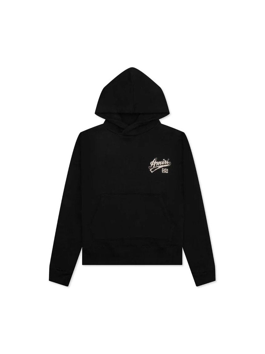 AMIRI DISTRESSED 22 HOODIE BLACK