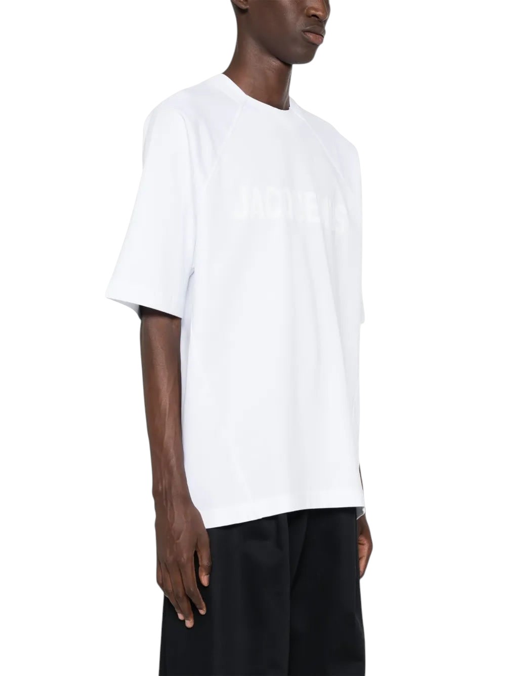 JACQUEMUS BIG LOGO T SHIRT WHITE