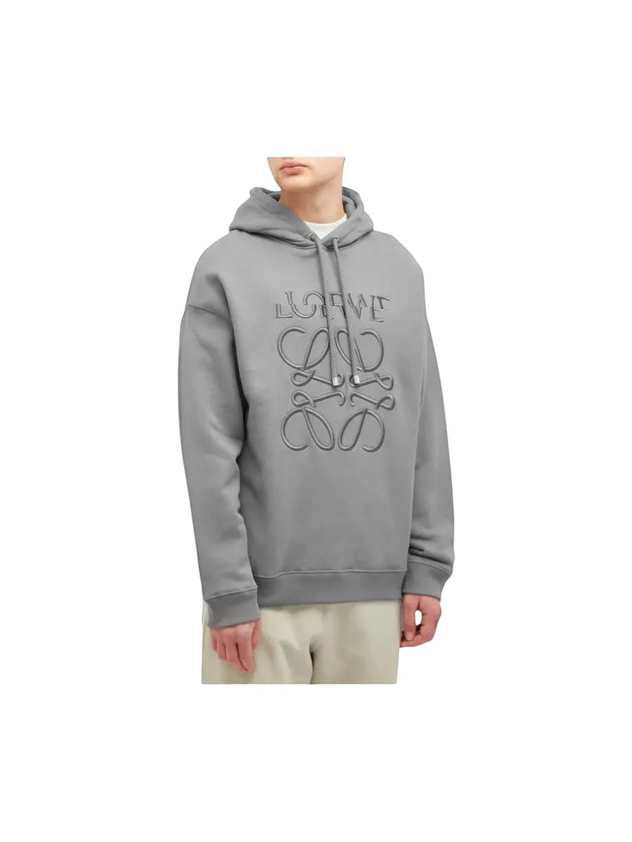 LOEWE SPLIT LOGO RELAXED HOODIE