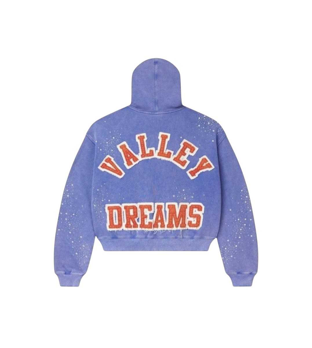 VALLEY PLUTO SEA CLUSTERED LIGHT BLUE ZIP UP