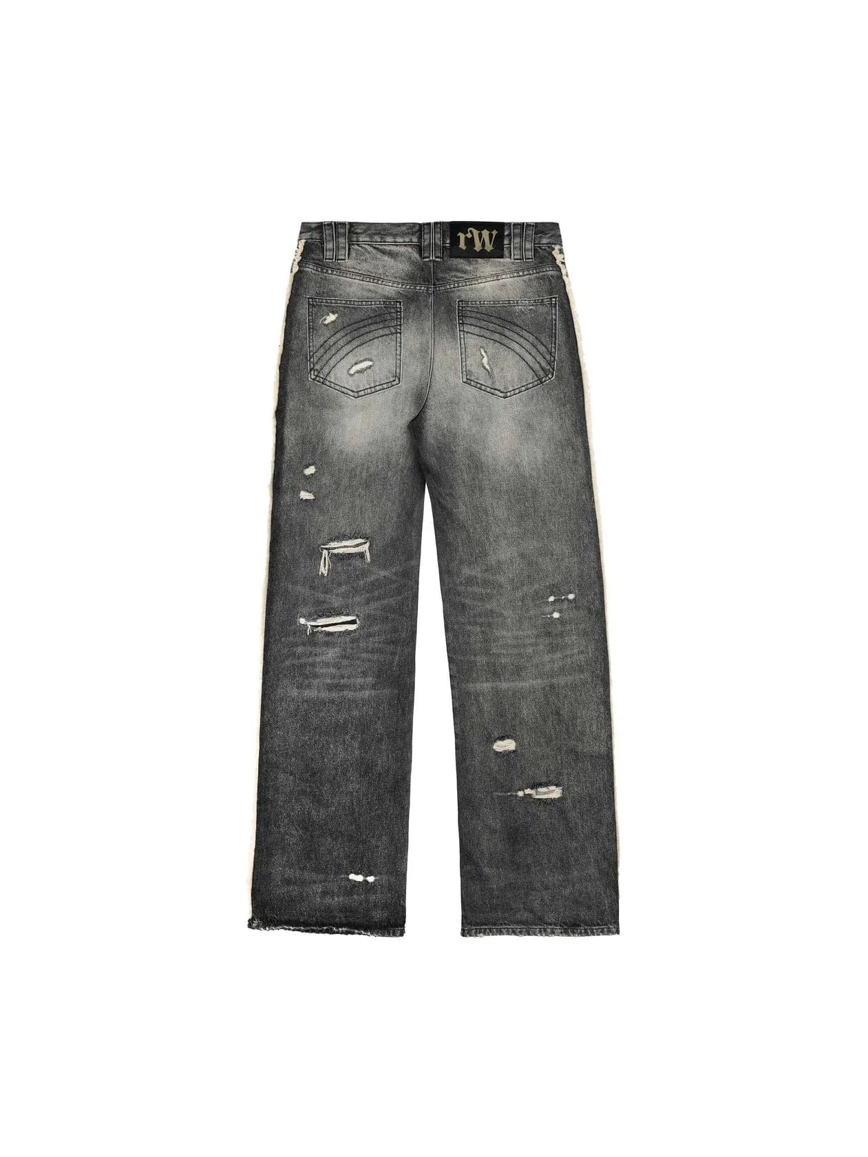 RACER WORLDWIDE GREY TRACK JEANS