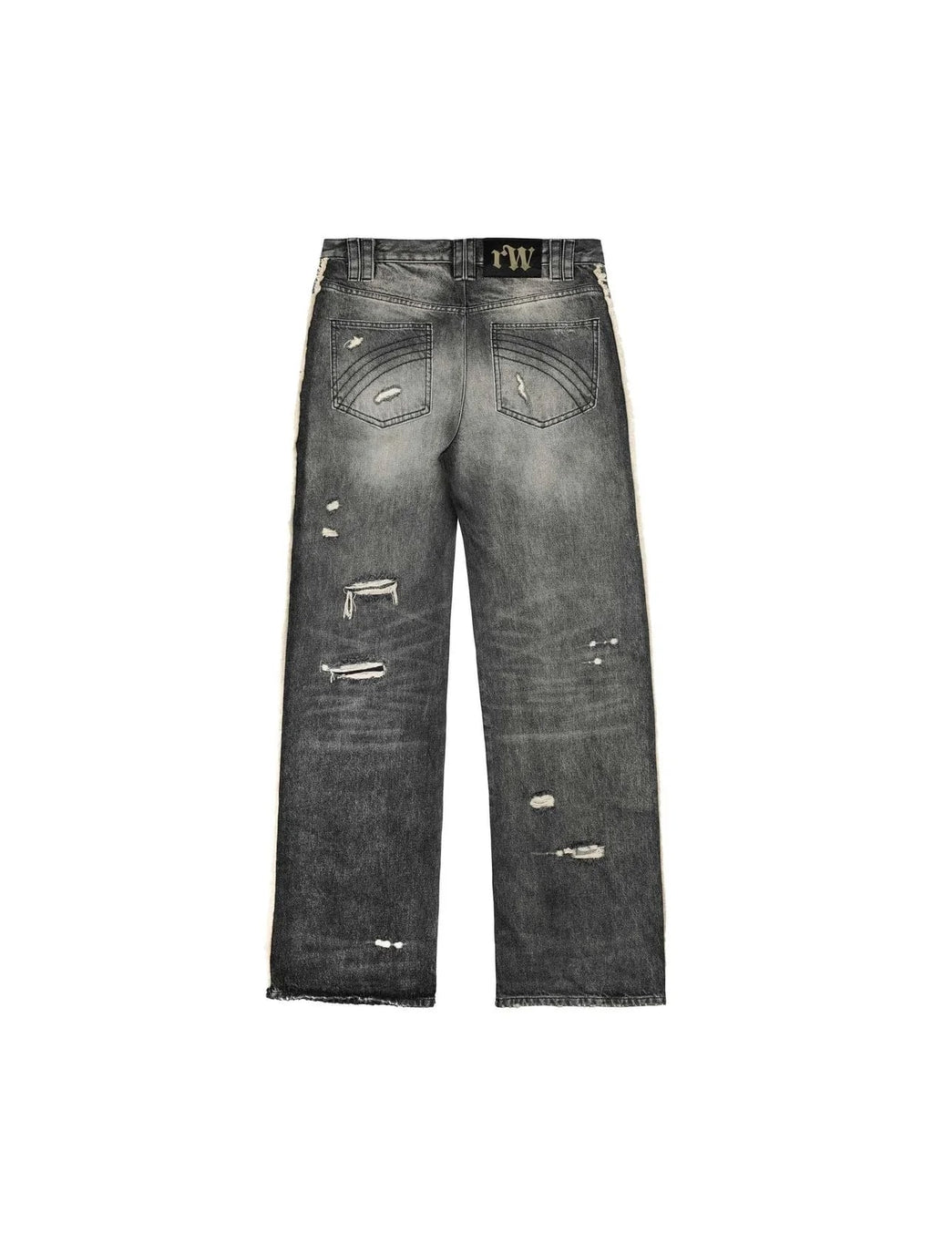 RACER WORLDWIDE GREY TRACK JEANS
