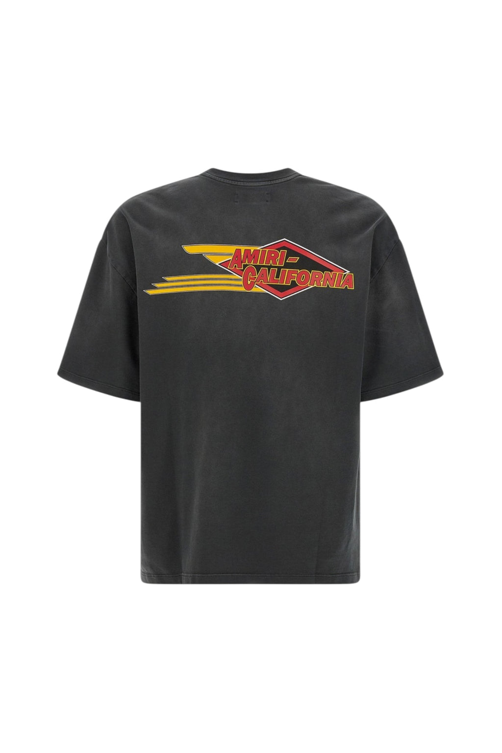AMIRI CALIFORNIA EAGLE OVERSIZED BLACK T-SHIRT