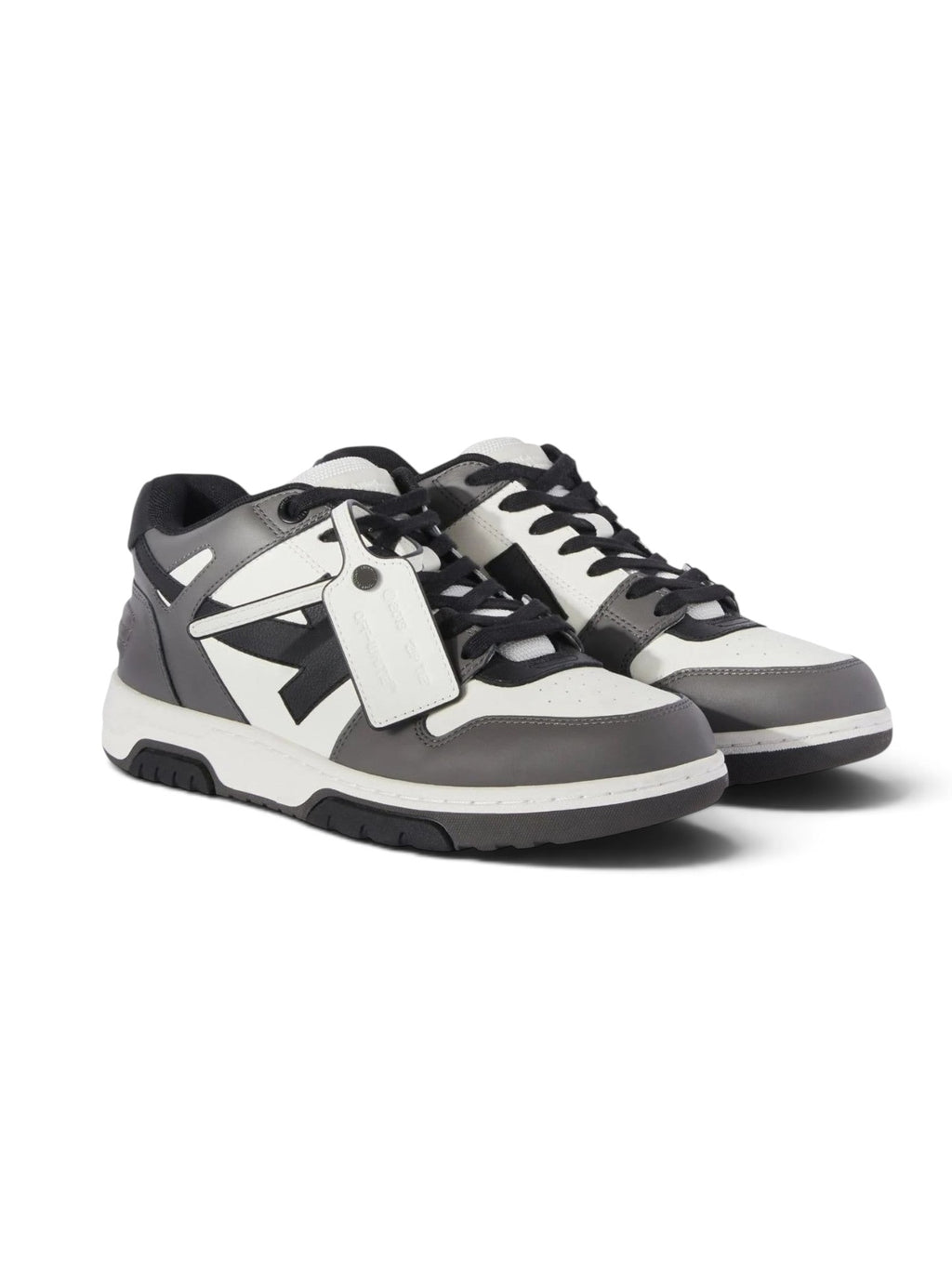 OFF WHITE OUT OF OFFICE DARK GREY BLACK