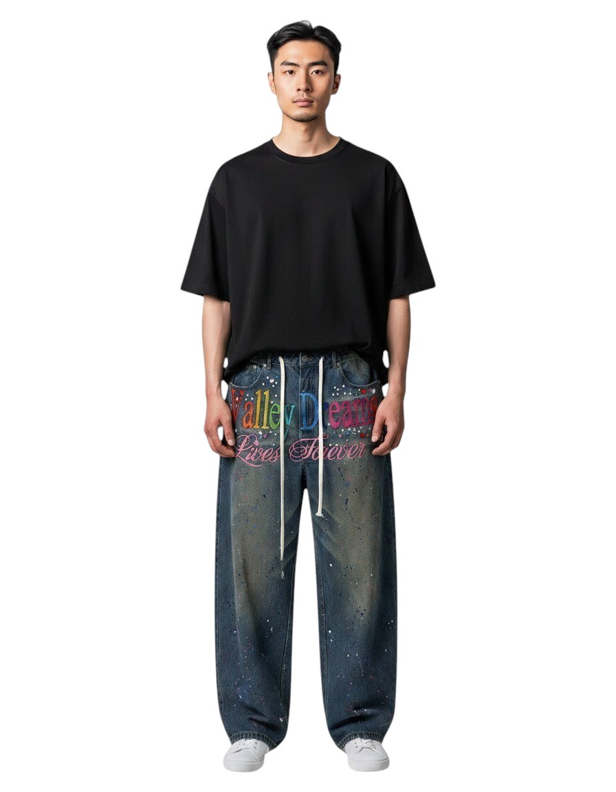 VALLEY ICE CREAM DENIM JEANS