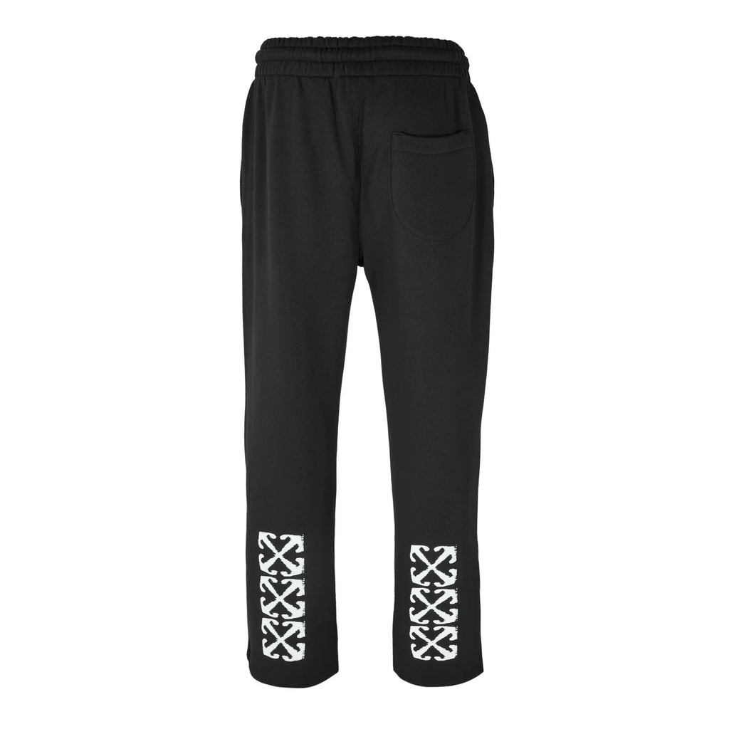OFF WHITE ARROW CLOSED HEM SWEATPANTS