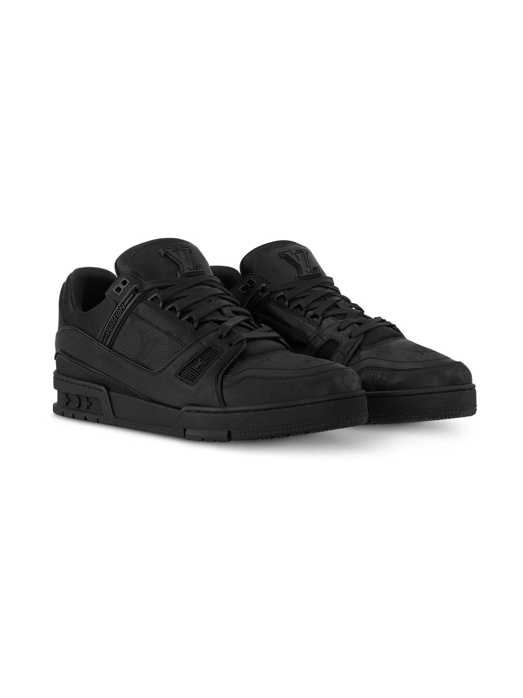 LOUIS VUITTON LV TRAINER TRIPLE BLACK MONOCHROME