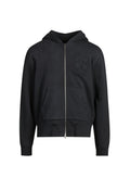 AMIRI QUAD BLACK ON BLACK ZIP UP