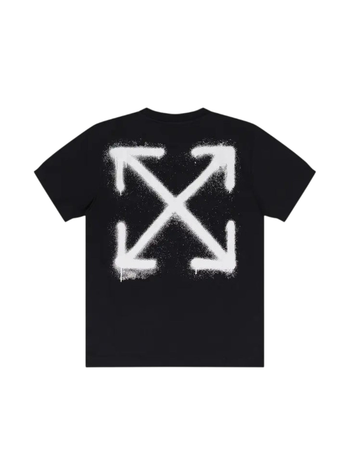 OFF WHITE SPRAY CAN ARROW SLIM T-SHIRT BLACK