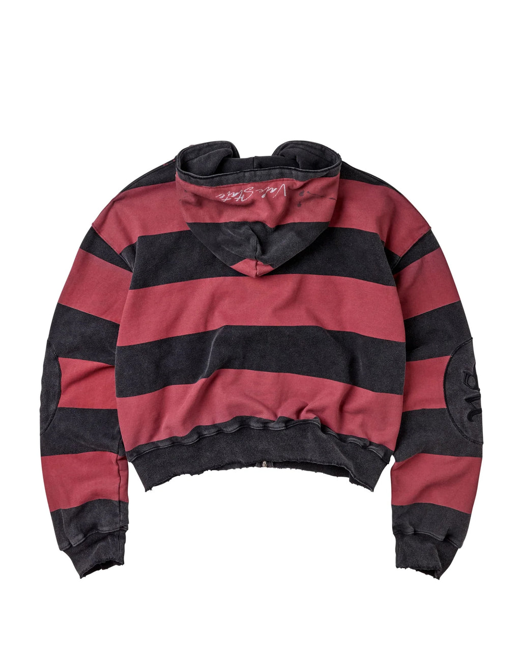 VALLEY ATL ZIP UP HOODIE BLACK RED