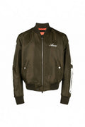 AMIRI BOMBER BONES JACKET OLIVE