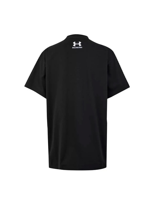 BALENCIAGA x UNDER ARMOUR WASHED BLACK TEE