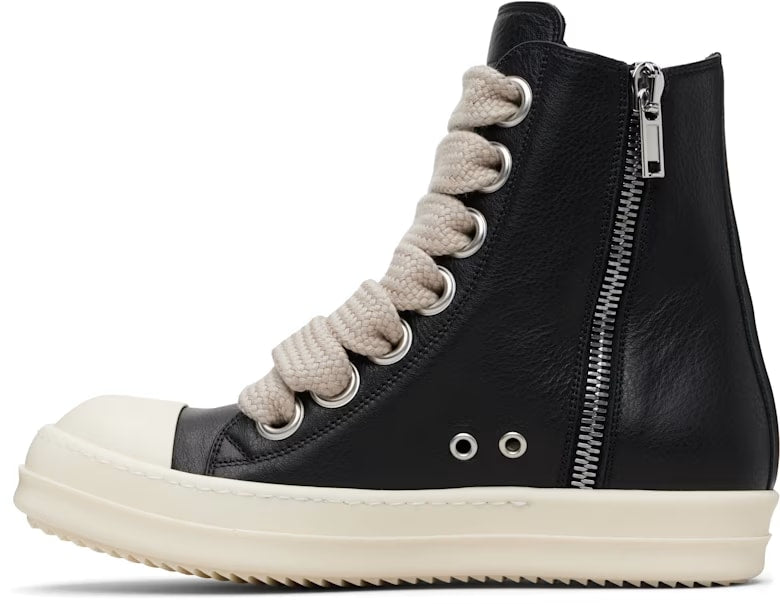RICK OWENS JUMBO LACES RAMONES HIGH