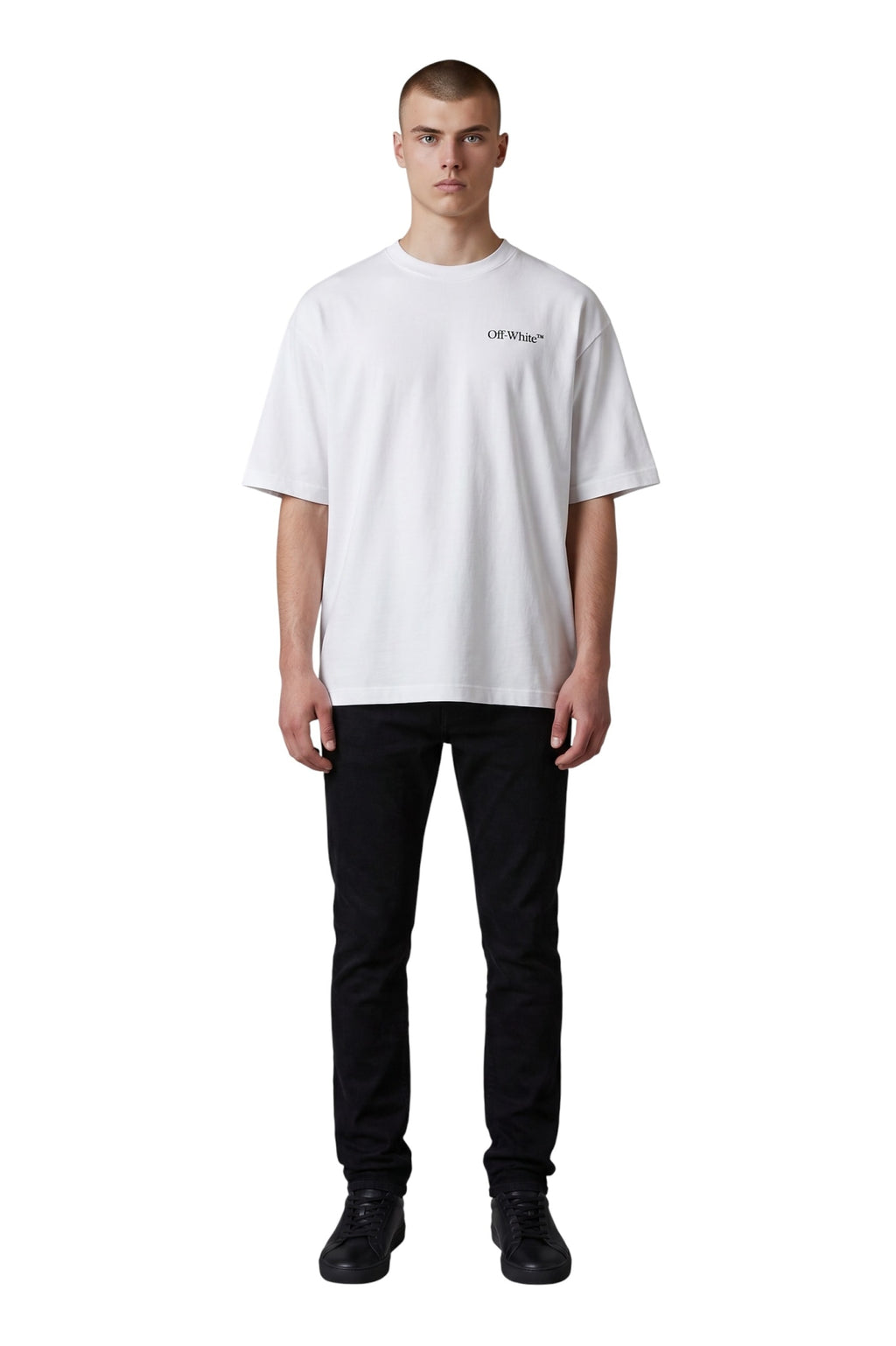OFF-WHITE CHAIN ARROW T-SHIRT WHITE
